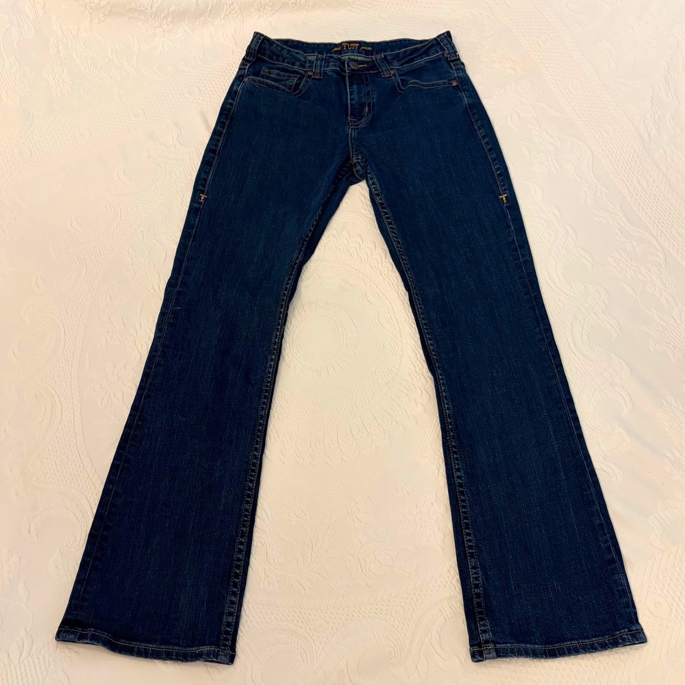 Cowgirl Tuff Co Womens Dark Wash Bootcut Jeans W29 L33 Western Coastal Cowgirl